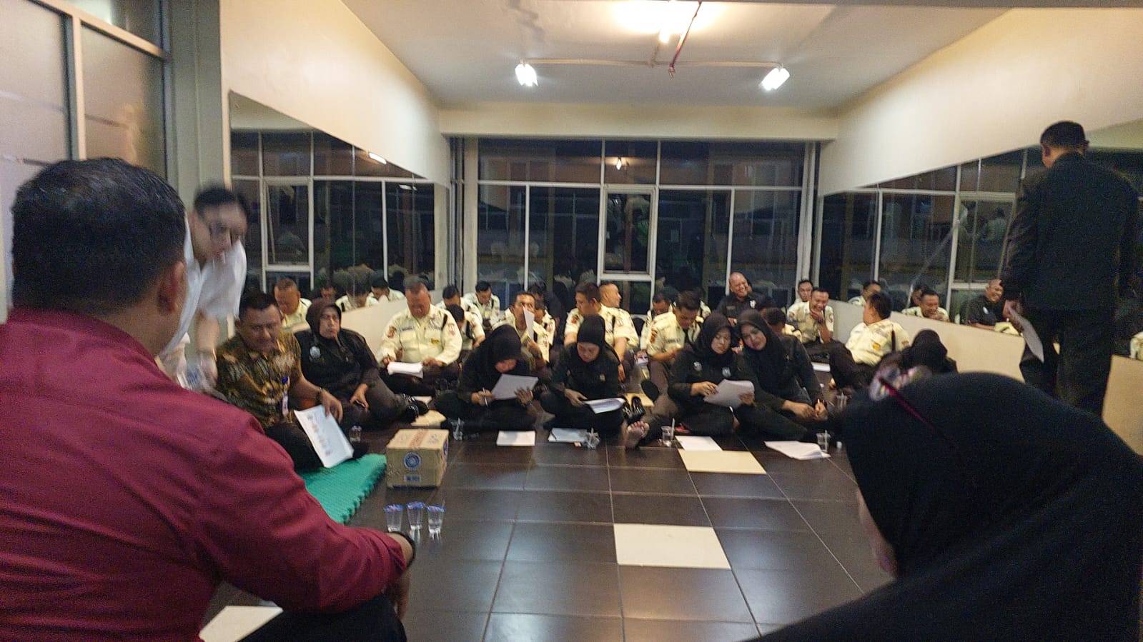 Kegiatan pkwt staf security & cleaning services